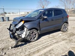 Ford salvage cars for sale: 2021 Ford Ecosport Titanium