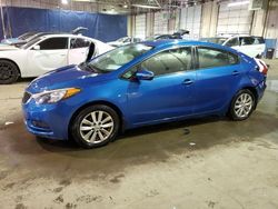 Salvage cars for sale at Woodhaven, MI auction: 2014 KIA Forte LX