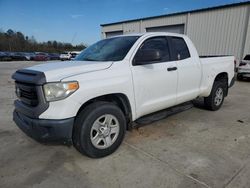 Salvage trucks for sale at Gaston, SC auction: 2014 Toyota Tundra Double Cab SR/SR5