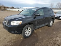 Salvage cars for sale from Copart Columbia Station, OH: 2010 Toyota Highlander SE