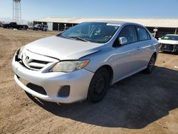 Salvage cars for sale from Copart Phoenix, AZ: 2011 Toyota Corolla Base