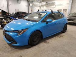 Toyota Corolla salvage cars for sale: 2020 Toyota Corolla SE