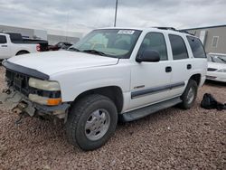 Salvage cars for sale from Copart Phoenix, AZ: 2001 Chevrolet Tahoe K1500