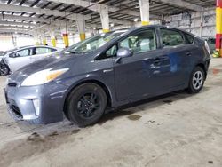 Toyota salvage cars for sale: 2013 Toyota Prius