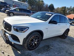 Salvage cars for sale from Copart Mendon, MA: 2021 Mercedes-Benz GLC 43 4matic AMG