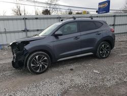 Salvage cars for sale from Copart Walton, KY: 2019 Hyundai Tucson Limited