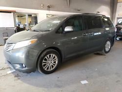 Toyota salvage cars for sale: 2011 Toyota Sienna XLE