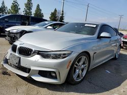 Salvage cars for sale from Copart Rancho Cucamonga, CA: 2018 BMW 440XI Gran Coupe