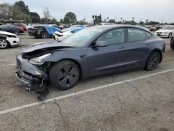 Vehiculos salvage en venta de Copart Van Nuys, CA: 2021 Tesla Model 3