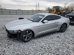 Salvage cars for sale at Barberton, OH auction: 2016 Ford Mustang