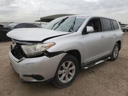 Salvage cars for sale from Copart Houston, TX: 2011 Toyota Highlander Base