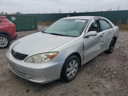 Vehiculos salvage en venta de Copart Harleyville, SC: 2003 Toyota Camry LE