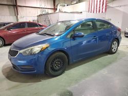 Salvage cars for sale at Tulsa, OK auction: 2015 KIA Forte LX