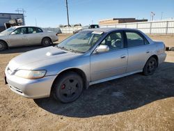 Salvage cars for sale from Copart Bismarck, ND: 2002 Honda Accord EX