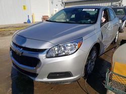 Salvage cars for sale at Pekin, IL auction: 2015 Chevrolet Malibu 1LT