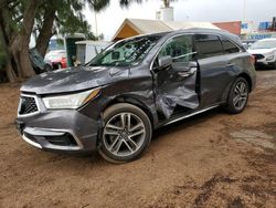 Salvage cars for sale at Kapolei, HI auction: 2017 Acura MDX Advance