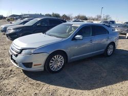 Salvage cars for sale at Sacramento, CA auction: 2011 Ford Fusion Hybrid