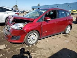 Ford C-MAX SE salvage cars for sale: 2017 Ford C-MAX SE