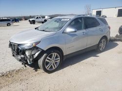 Salvage cars for sale from Copart Kansas City, KS: 2018 Chevrolet Equinox Premier