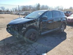 Salvage cars for sale from Copart Chalfont, PA: 2018 Toyota Rav4 LE