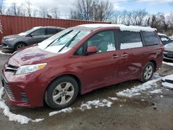 Toyota salvage cars for sale: 2019 Toyota Sienna LE