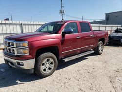 Chevrolet salvage cars for sale: 2015 Chevrolet Silverado K1500 LTZ