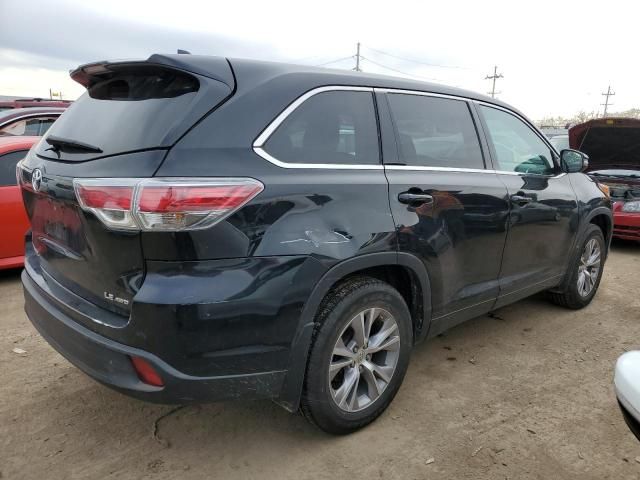 2014 Toyota Highlander LE