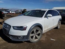 Salvage cars for sale from Copart Brighton, CO: 2015 Audi A4 Allroad Premium Plus