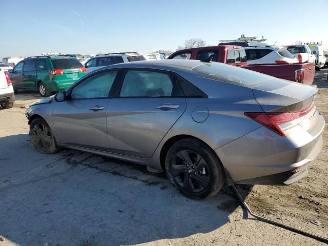 2023 Hyundai Elantra Blue