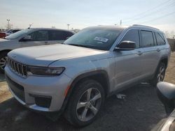 Vehiculos salvage en venta de Copart Indianapolis, IN: 2021 Jeep Grand Cherokee L Limited