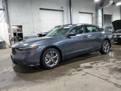 Salvage cars for sale at Ham Lake, MN auction: 2024 Honda Accord Hybrid EXL