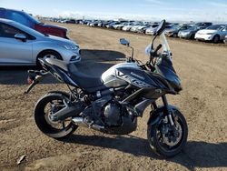 Salvage motorcycles for sale at Brighton, CO auction: 2020 Kawasaki KLE650 F