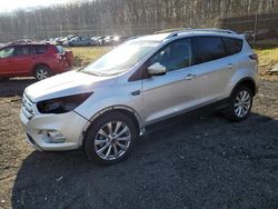 Ford salvage cars for sale: 2017 Ford Escape Titanium