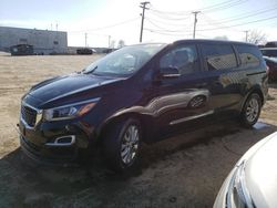 Salvage cars for sale at Chicago Heights, IL auction: 2020 KIA Sedona LX