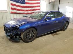 Salvage cars for sale at Lyman, ME auction: 2014 Maserati Ghibli S