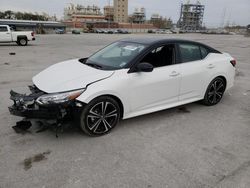 Nissan Sentra SR salvage cars for sale: 2022 Nissan Sentra SR