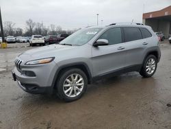 Jeep Cherokee Limited Vehiculos salvage en venta: 2015 Jeep Cherokee Limited