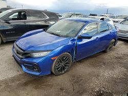 Salvage cars for sale at Tucson, AZ auction: 2020 Honda Civic SI