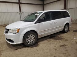Salvage cars for sale from Copart Pennsburg, PA: 2015 Dodge Grand Caravan SE