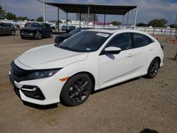 Salvage cars for sale at San Diego, CA auction: 2020 Honda Civic EX