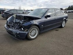 Salvage cars for sale from Copart Portland, OR: 2001 BMW 540 I Automatic