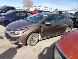 Vehiculos salvage en venta de Copart Albuquerque, NM: 2019 Chevrolet Cruze LS