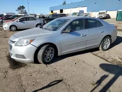 Salvage cars for sale at Woodhaven, MI auction: 2014 Chevrolet Malibu 1LT