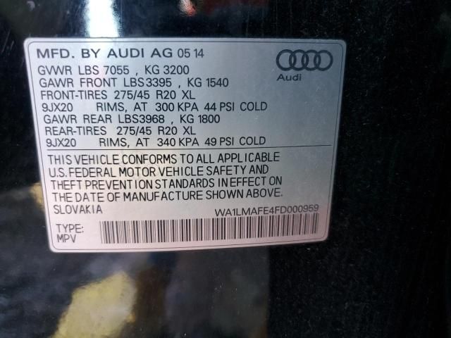 2015 Audi Q7 TDI Premium Plus