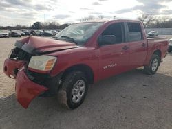 Salvage cars for sale from Copart San Antonio, TX: 2005 Nissan Titan XE
