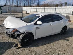 Toyota Corolla L Vehiculos salvage en venta: 2018 Toyota Corolla L