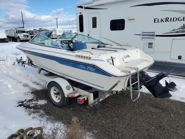 1989 SER Boat With Trailer