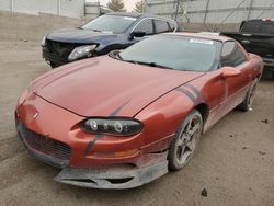 Salvage cars for sale at Albuquerque, NM auction: 2002 Chevrolet Camaro