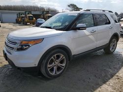 Vehiculos salvage en venta de Copart Hampton, VA: 2012 Ford Explorer Limited