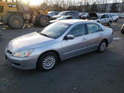 Salvage cars for sale at North Billerica, MA auction: 2006 Honda Accord SE